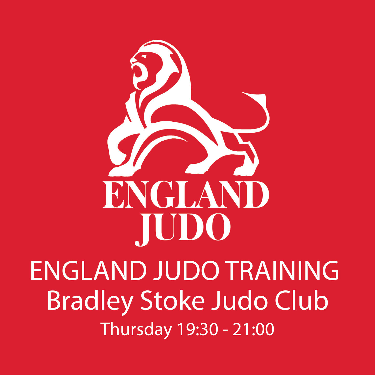 England Judo Training Session